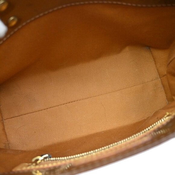 LOUIS VUITTON Read PM Hand Bag Monogram Vernis Patent Bronze M91146 69EF581 - Picture 9 of 14